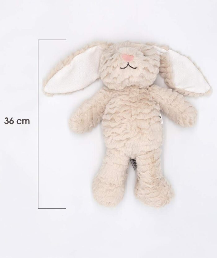 Mollis Hase Kuscheltier Baby (36cm groß) – Weiches Stofftier für Kinder & Babys – Kuhelhase – Bild 4