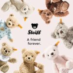 Steiff Kuscheltier Dinkie Esel, Süßes Stofftier mit Kunststoffaugen, Kinder, Jungen & Mädchen, Friends, Plüschtim – Bild 3