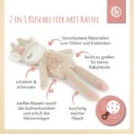 Bieco Kuscheltier Reh Ella mity Kuscheltier ab 0 Monate Stofftier Baby Plüschtier Reh rentier – Bild 6