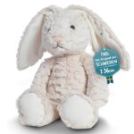 Mollis Hase Kuscheltier Baby (36cm groß) – Weiches Stofftier für Kinder & Babys – Kuhelhase